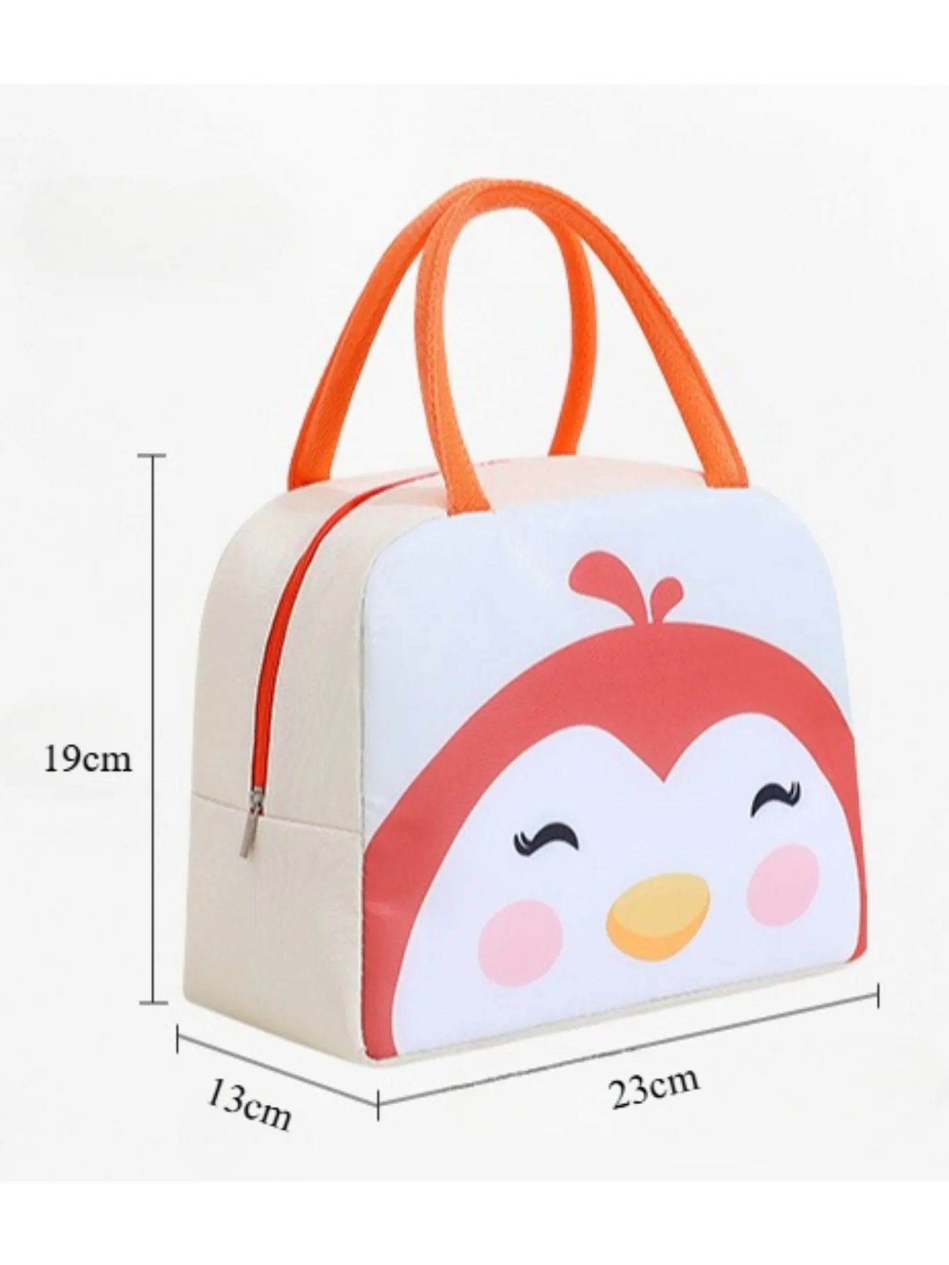 Lonchera aislada para bebé con diseño de animales – Impermeable - imagen 3