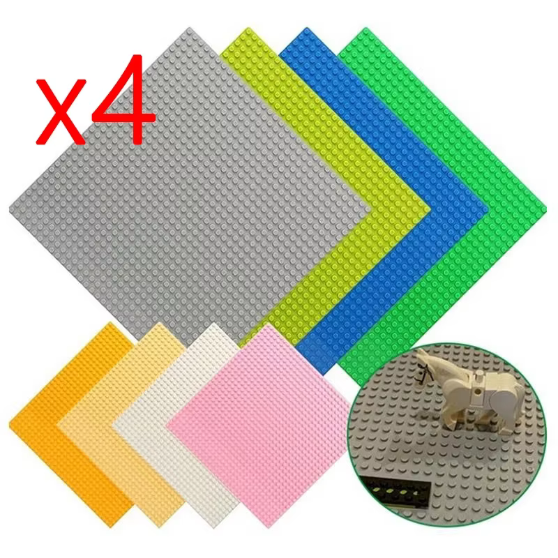 Placa base de construcción para niños – Compatible con bricks estándar - imagen 3