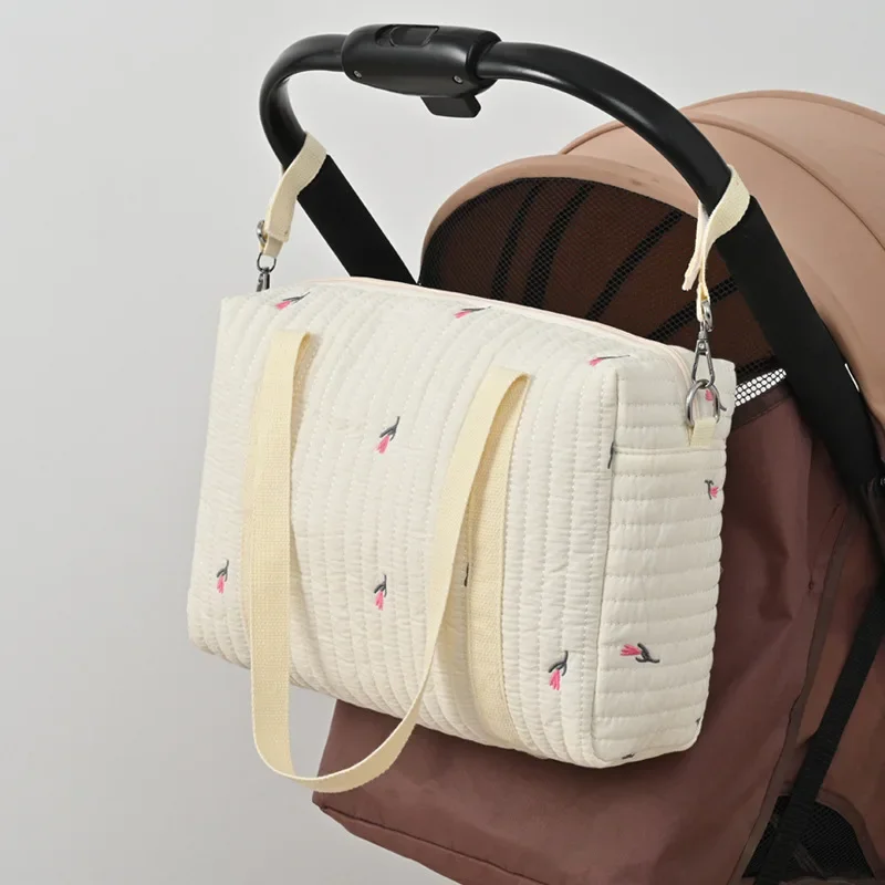 Bolso mamá estilo coreano multifuncional – Espacioso y ligero - imagen 2