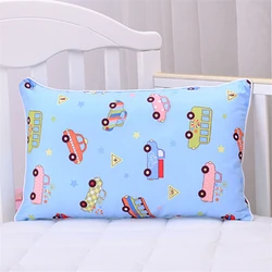Funda almohada algodón puro para niños con diseños animados