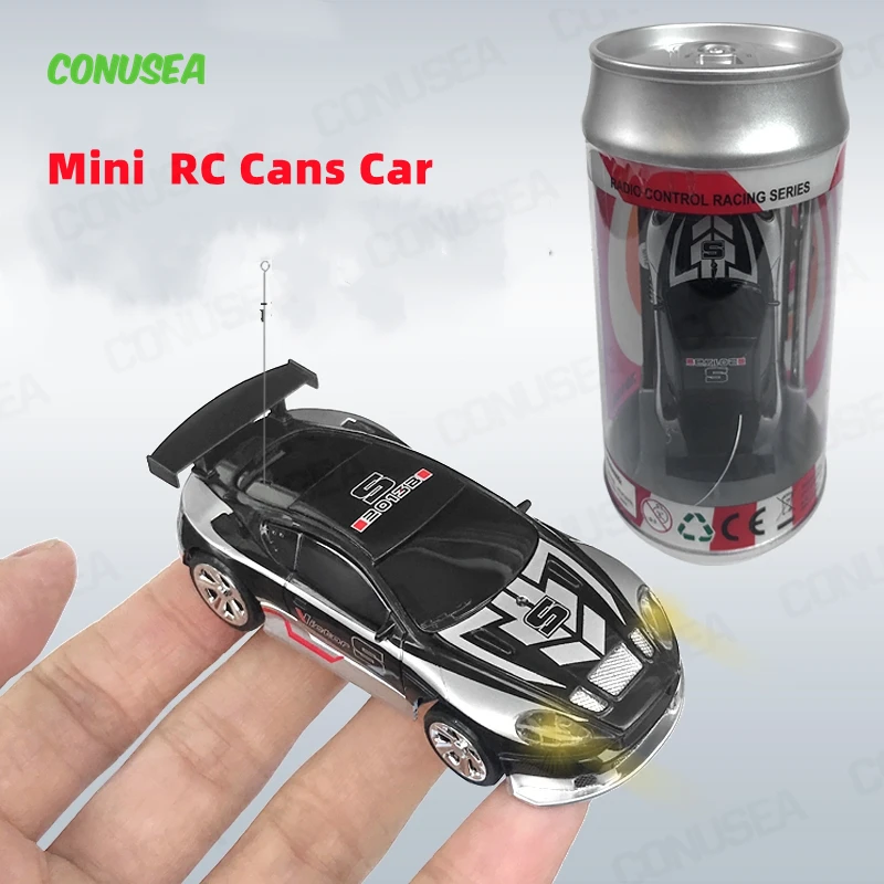 Coche teledirigido Mini Can de carreras por control remoto