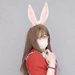 Diadema orejas de conejo peluche para niña – Accesorio disfraz