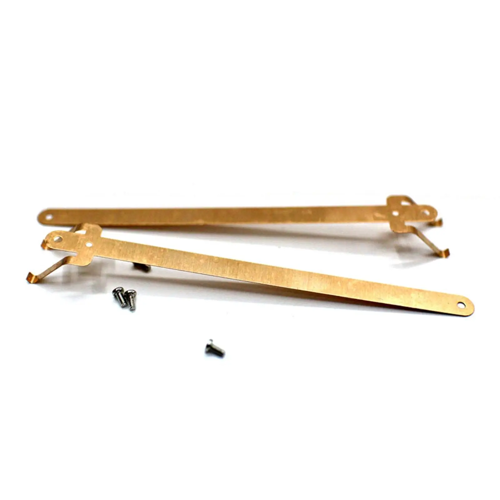 2Pcs 1:87 Contact Conductive Copper Sheet Metal DIY Modification for Railway