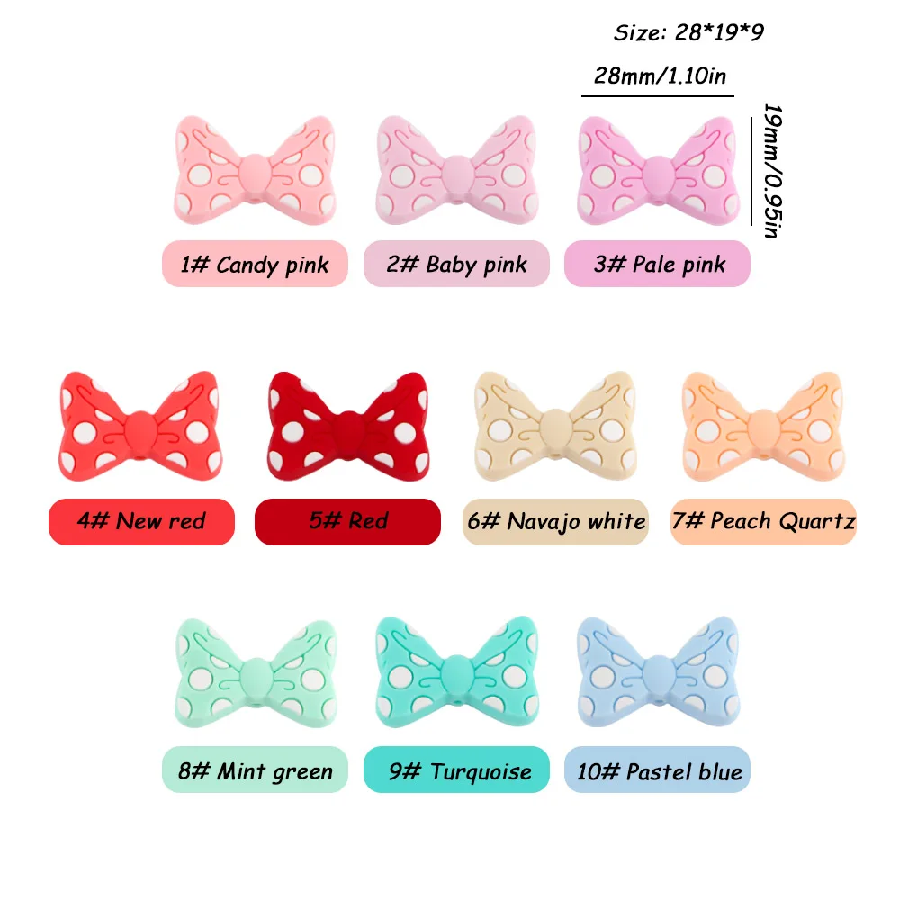 10pcs Bowknot Mix