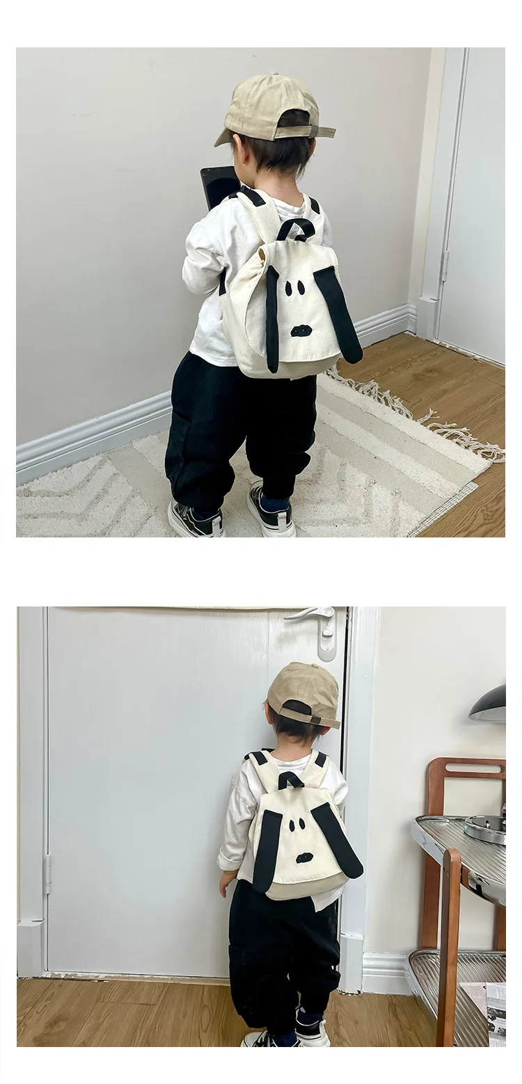 Mochila de viaje para bebés con diseño de perros