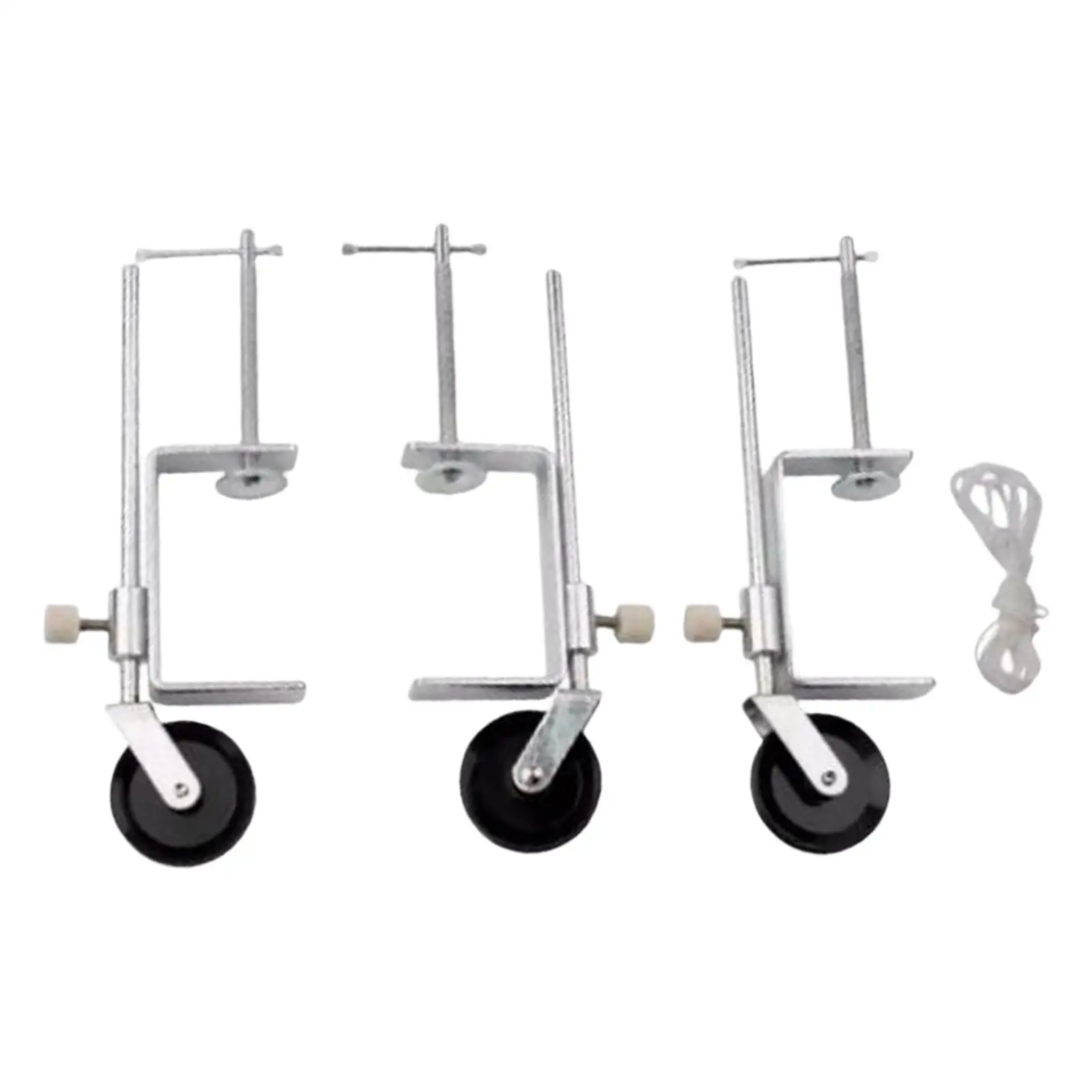 Fixed Pulley and Table Clamp Kits Teaching Devices Physics Apparatus Sturdy Experiments Kits Professional for Household Teachers