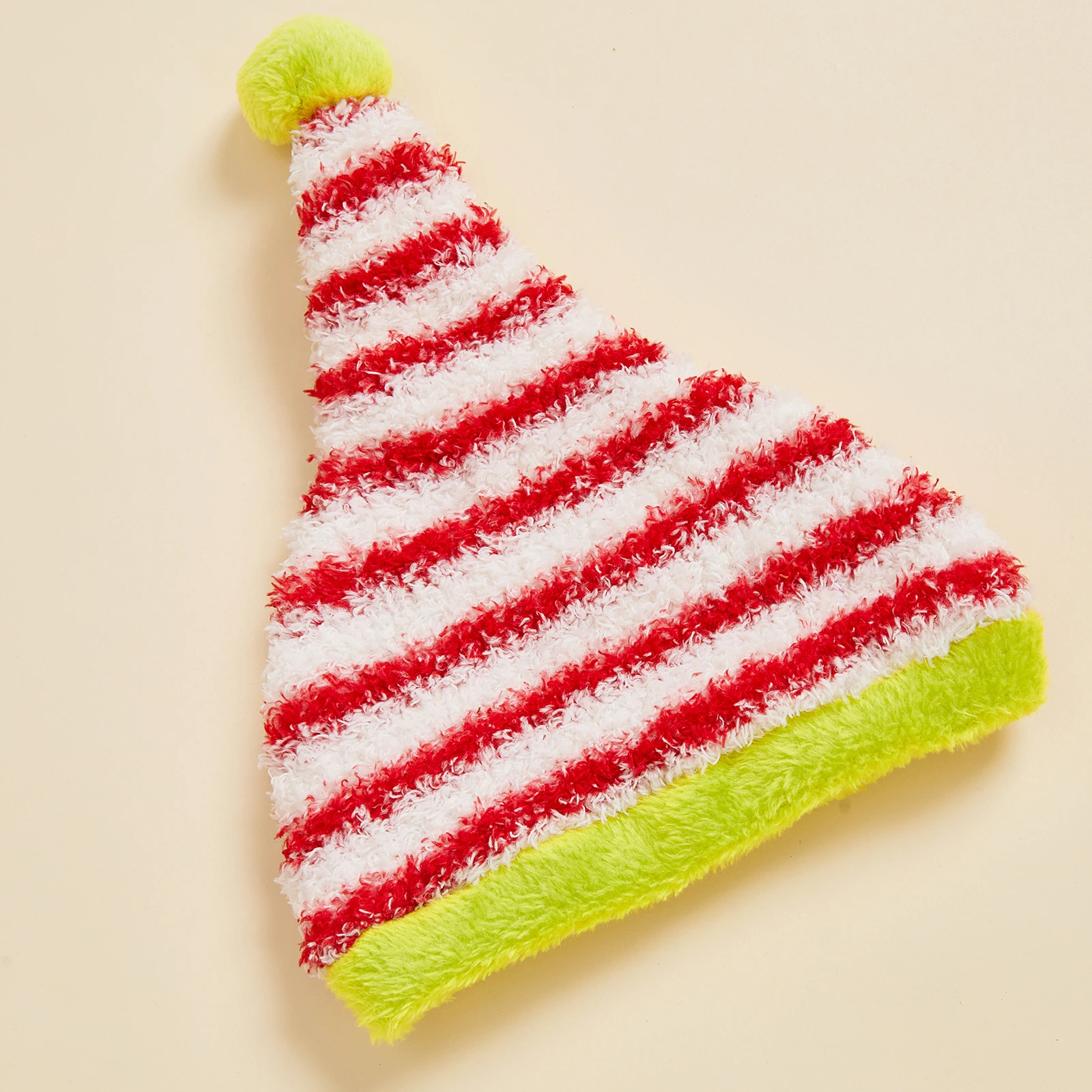 Tregren Conjunto de Navidad para bebé - felpa a rayas - imagen 5