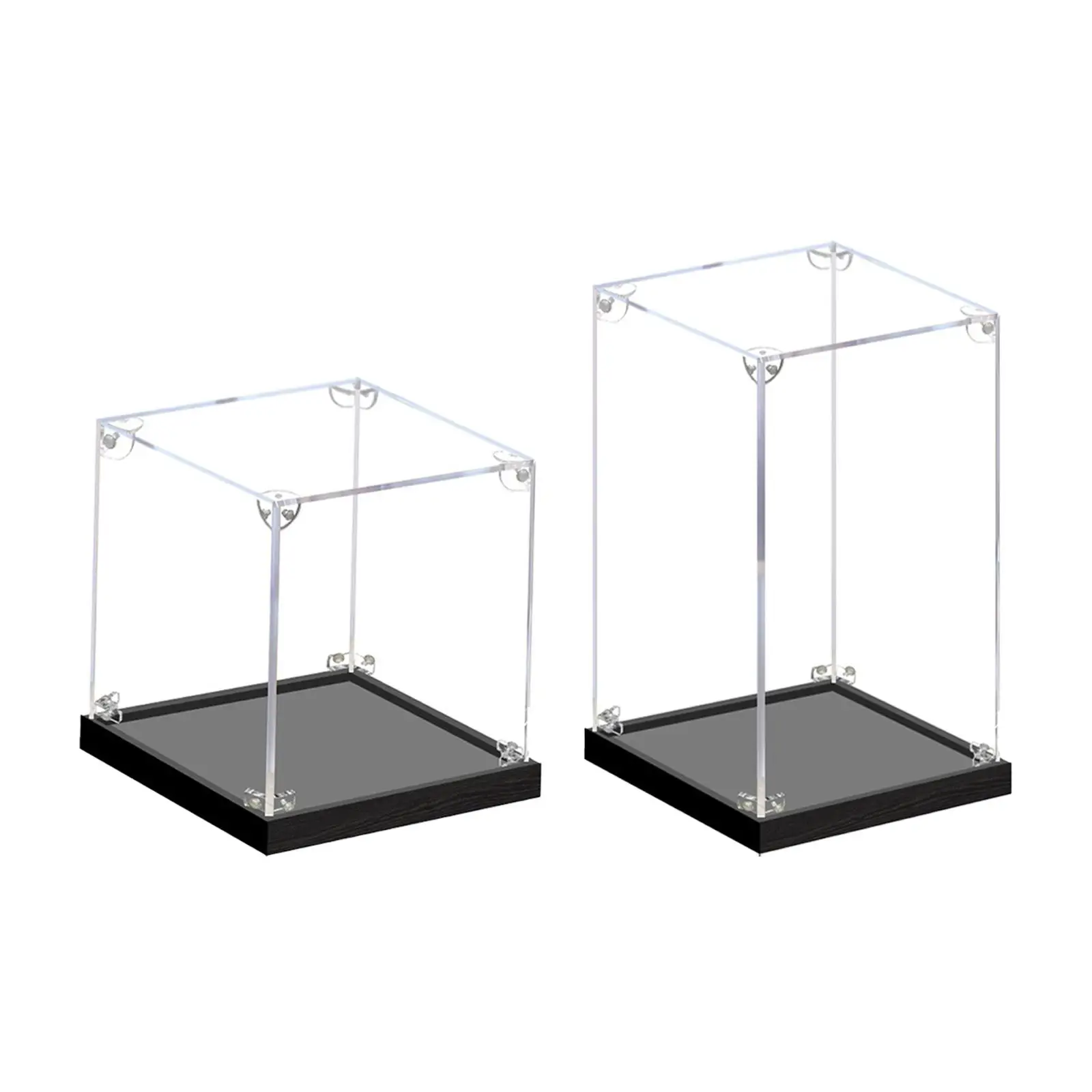 Display Case for Collectibles Handicrafts Storage Shelf Acrylic Display Case Showcase for Action Figures Statue Shoes Toys Dolls