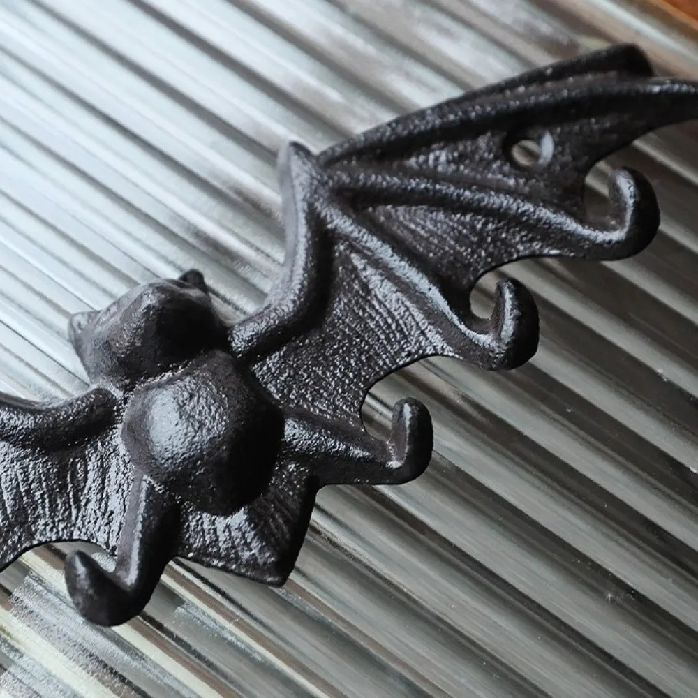 Ganchos de hierro fundido para pared – Estilo retro entrada - imagen 3