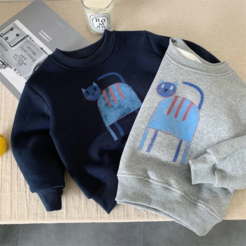 Sudadera infantil de lana – Cálida para invierno - imagen 4