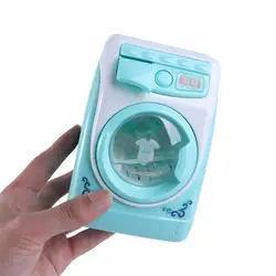 Mini lavadora eléctrica de juguete con agua – Juego de simulación infantil