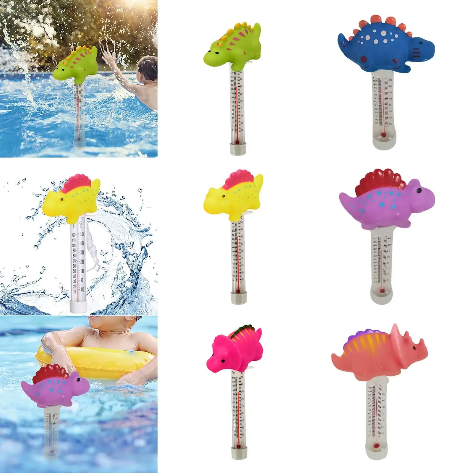 Floating Pool Floating Water Easy to Read Heavy Duty Temperature Gauge