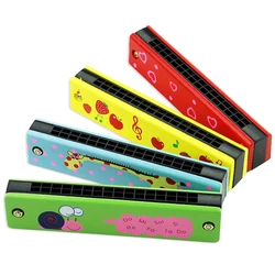 TMZ Armónica de madera Montessori – Instrumento musical infantil