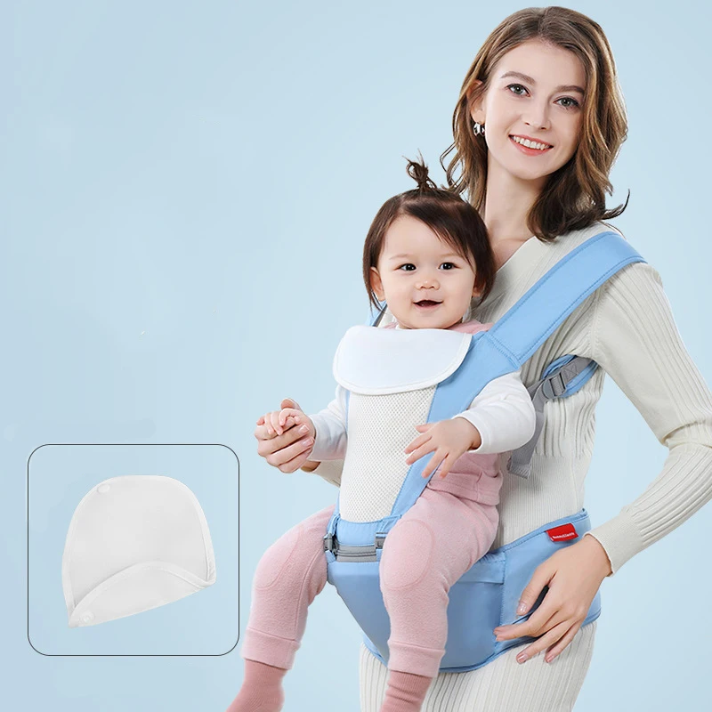 Portabebés ergonómico, taburete de cintura para recién nacido, mochila, bolso de canguro multifuncional, bandolera para bebé, General para todas las estaciones - imagen 2