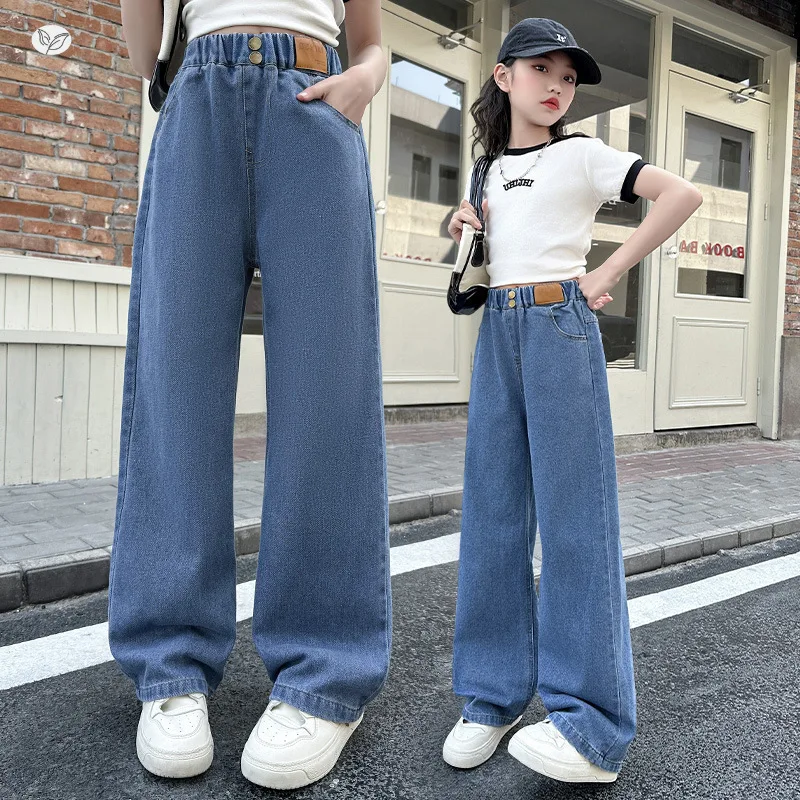 Pantalones vaqueros acolchados para niña – cálidos de invierno - imagen 4