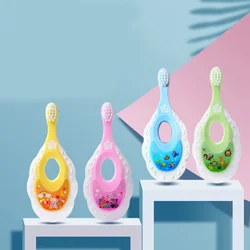 Nuevos cepillos de dientes para bebés, cepillo de dientes Ultra suave para niños, limpiador de dientes para bebés
