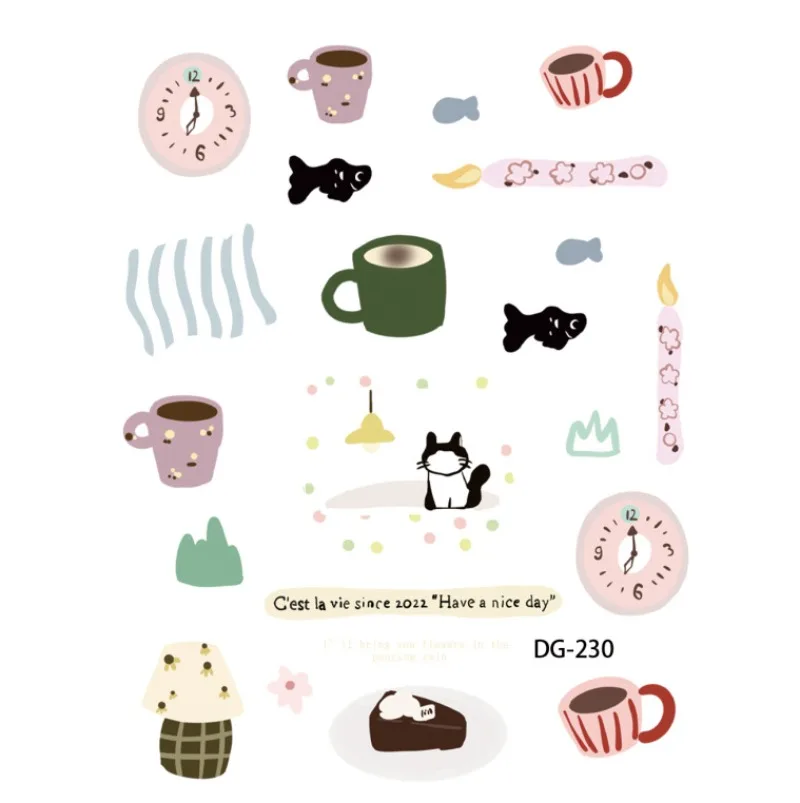 Pegatinas bonitas para ordenador, pegatina tridimensional de pegamento de cristal epoxi, pegatina para funda de teléfono, decoración para diario y cuaderno, regalos creativos