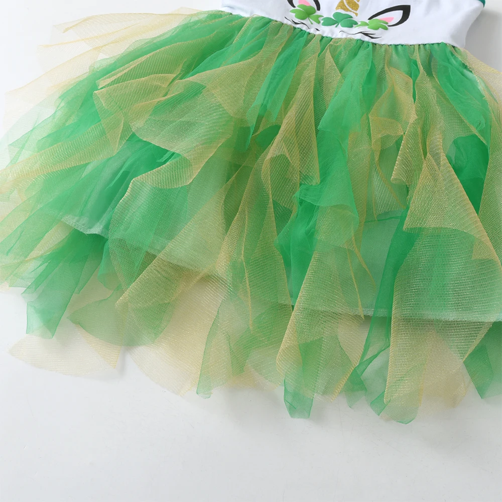 DXTON Vestido princesa de tirantes ajustables para niñas – Verano - imagen 5