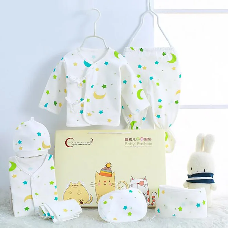 Conjunto estampado de algodón para recién nacida – Ropa bebé niña - imagen 3