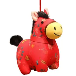 Llavero peluche pony decorativo para coche – Muñeco suave infantil