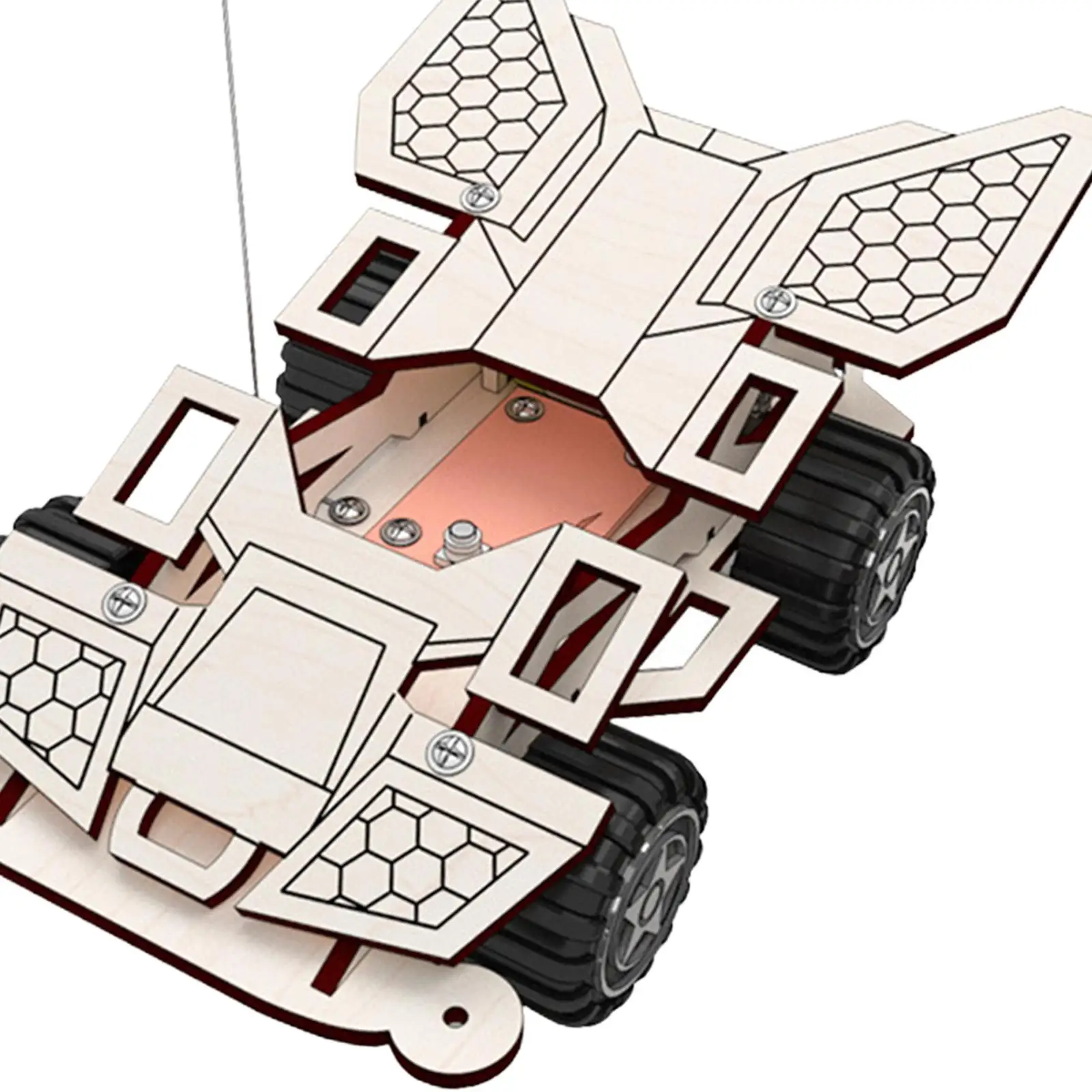 Car Material Pack Interactive Toy Building Diy Science Experiments