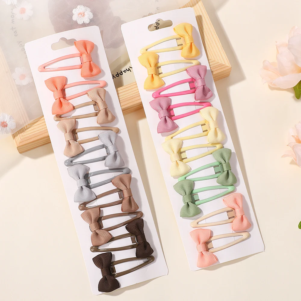 Pinzas para el pelo de bebé niña – Set caramelo con estilo dulce - imagen 2