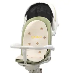 QX2D-forro para asiento cochecito, cochecito bebé, almohadilla refrescante verano, cojín para portabebés, almohadilla