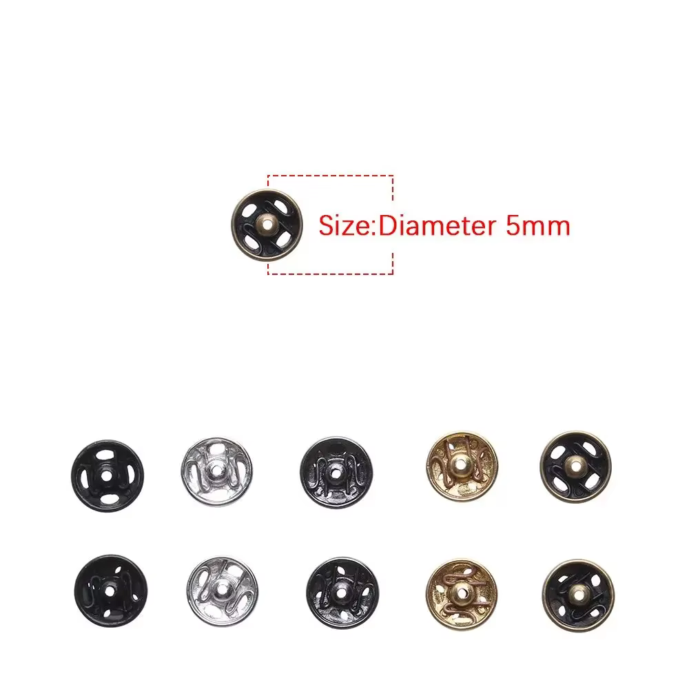 Hebillas mini invisibles metal para ropa de muñeca DIY - imagen 5