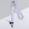 light blue lanyard