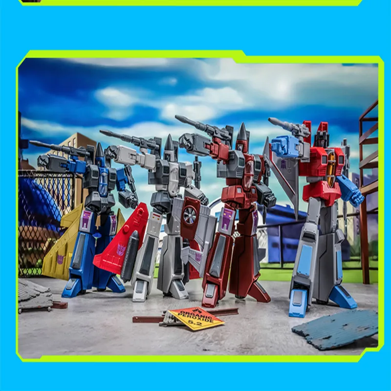 Transformación Soundwave Spyglass empuje Dirge Ramjet figura de acción modelo juguetes de ensamblaje Robot adorno de escritorio regalos de cumpleaños - imagen 4