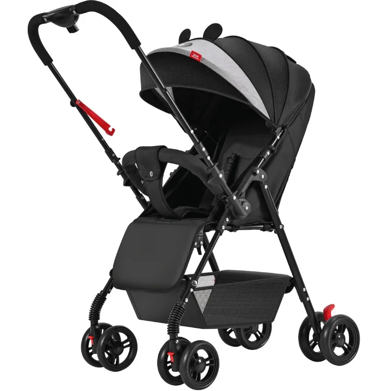 Cochecito reversible ligero con reclinable y capota - imagen 3