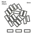 Black-20pcs 6mm