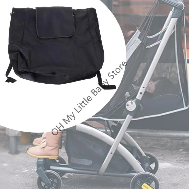 Mochila M76C fácil llevar, bolsa esencial para cochecito viaje, mochila almacenamiento gran capacidad para cochecito - imagen 2