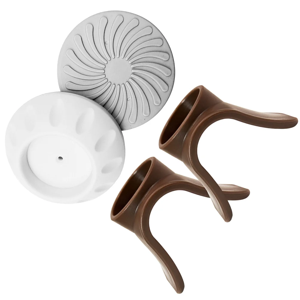 Almohadillas protectoras de pared para bebé, amortiguador de seguridad para mascotas, taza de parachoques de pared para puerta, escaleras, valla, 4 Uds. - imagen 5