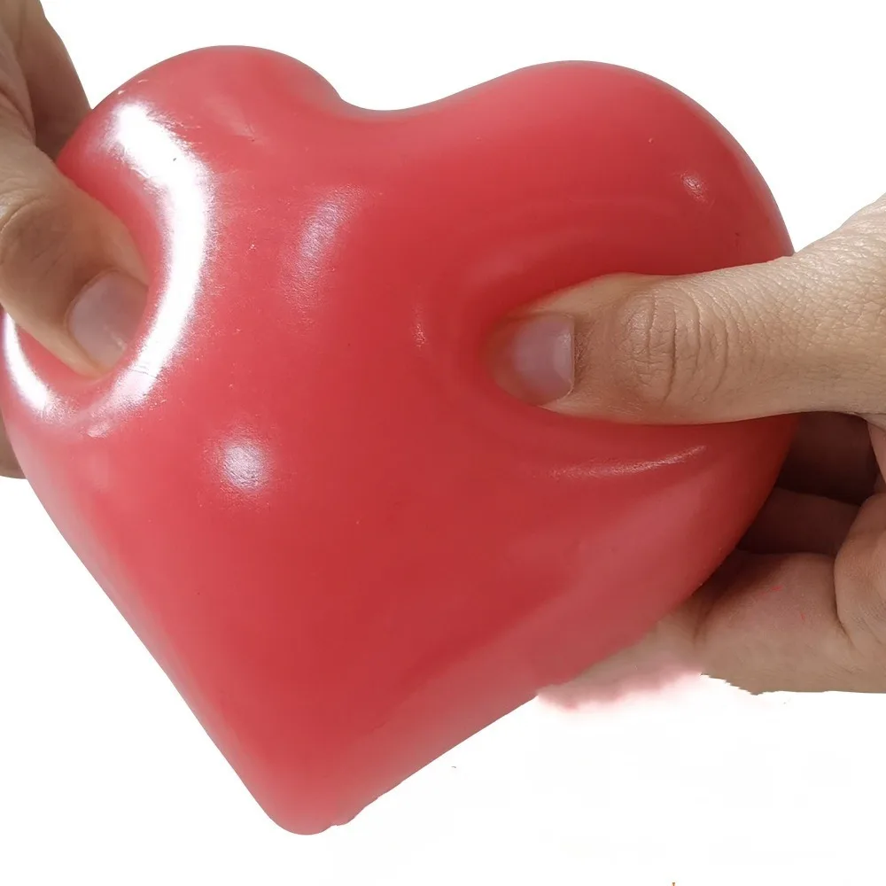 Juguete antiestrés infantil con forma de corazón - imagen 3