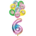 17pcs balloons 6