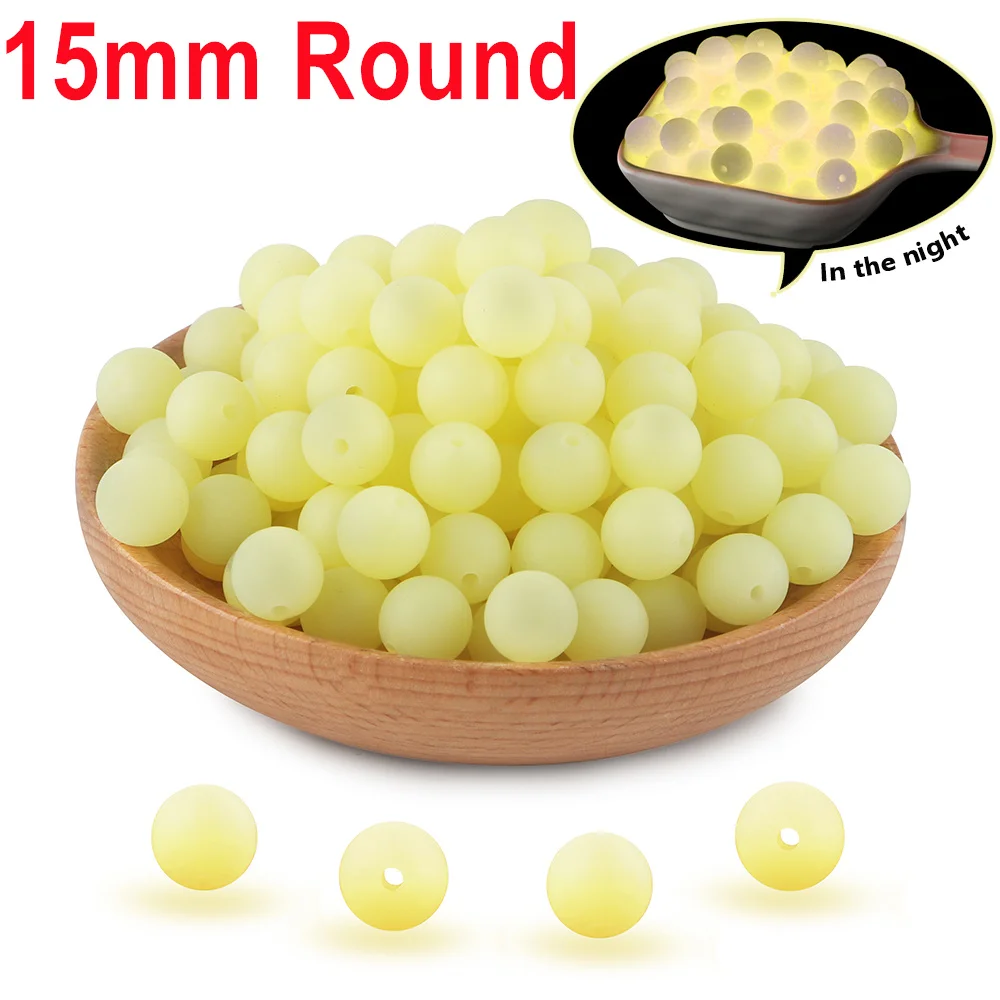 15mm cream yellow