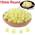 15mm cream yellow