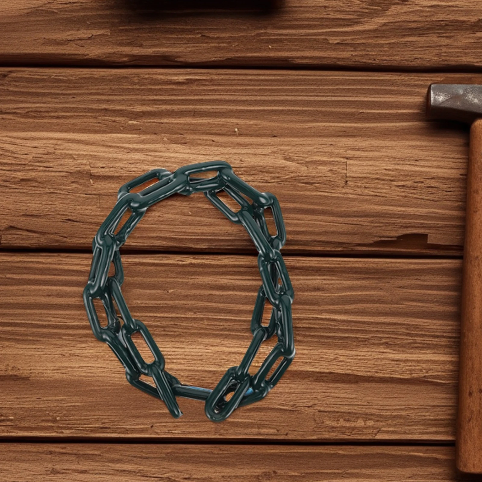 Cadena de columpio de hierro resistente, cadena ajustable de 1M para asiento de columpio para niños pequeños, accesorios de repuesto para parque infantil al aire libre - imagen 5