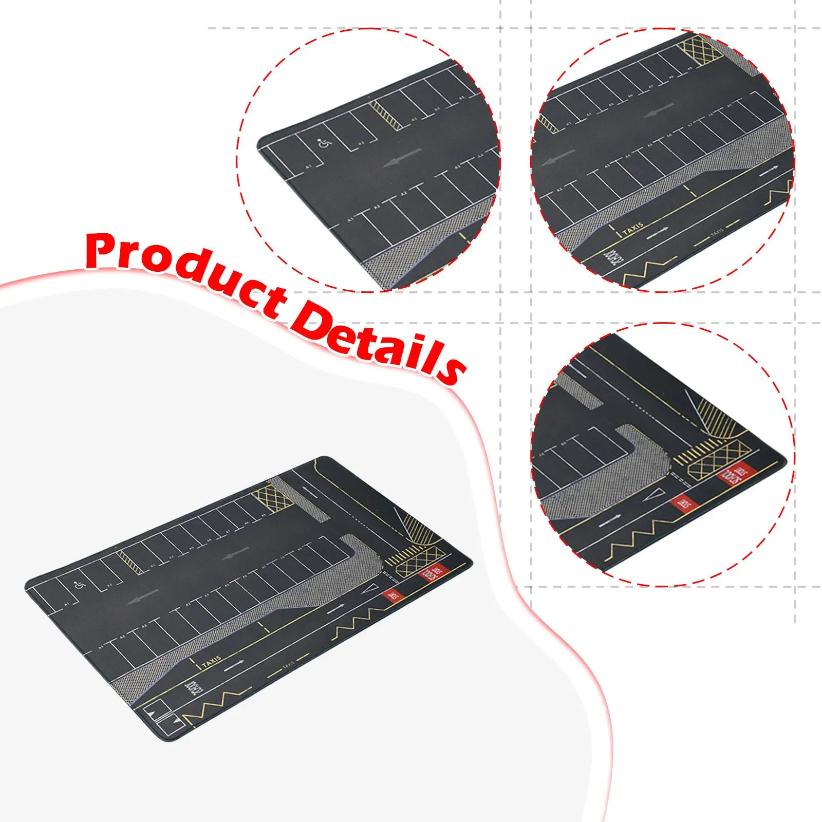 Rolled up:64 Diecast Alloy Car Model Parking Desktop Layout Nonslip Garage Toy Mouse Pad Vehicle Scene Display Toy
