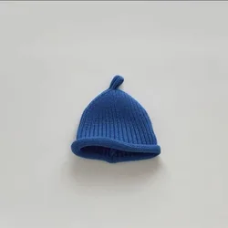 Gorro de punto para bebé estilo coreano - Invierno cálido, liso