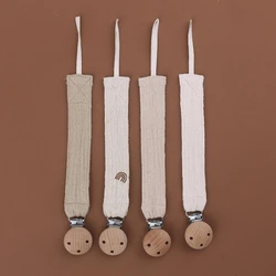 Clip chupete bebé madera haya sin BPA – Set lactancia recién nacido