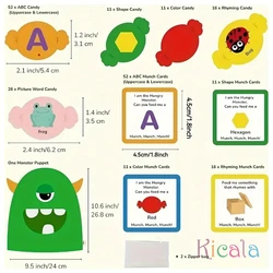 Monstruo ABC – Juguete educativo para aprender letras