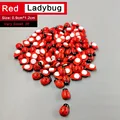 100pcs Red Ladybug-Y