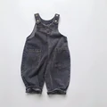 Denim overalls
