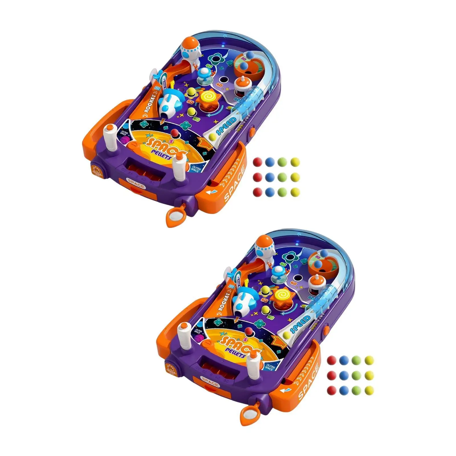 Pinball Game Kids Table Games Multiuse Sturdy Home Preschool Boys Girls Parent Child Interaction Game Table Electronic Pinball