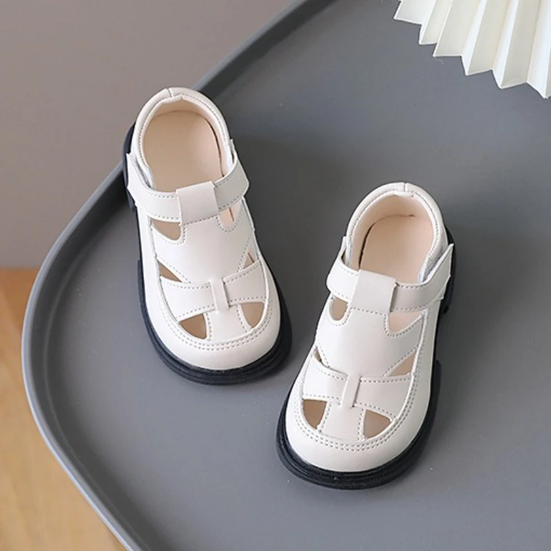 Zapatos 2025 otoño nuevas zapatillas De deporte para niños cómodas sandalias romanas De fondo suave para niños Zapatos casuales simples y versátiles para niñas Tenis De Niño - imagen 3