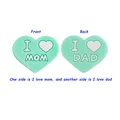 Heart mint green