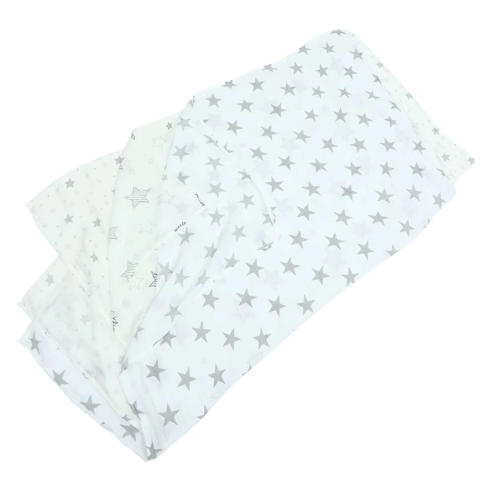 Manta envolvente de fibra de bambú para bebé, envoltura receptora para recién nacido, toalla infantil suave y transpirable para baño, regalo para dormir, 3 uds. - imagen 5