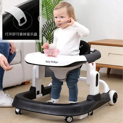 Andador LazyChild antivibración para bebé – Plegable con coche de empuje